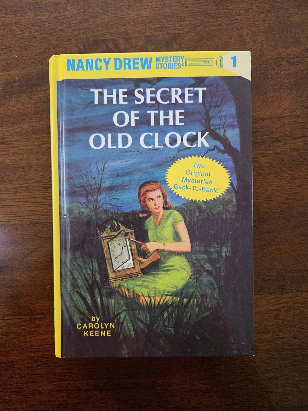 EUC Nancy Drew Hardcover Twin Thriller - Volumes 1 & 2